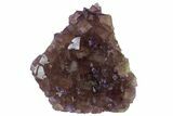 Cubic Purple Fluorite with Phantoms - Yaogangxian Mine #162009-1